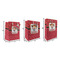 Red Western Gift Bags - All Sizes - Dimensions
