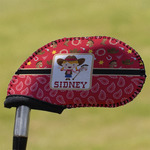 Red Western Golf Club Iron Cover - Single (Personalized)
