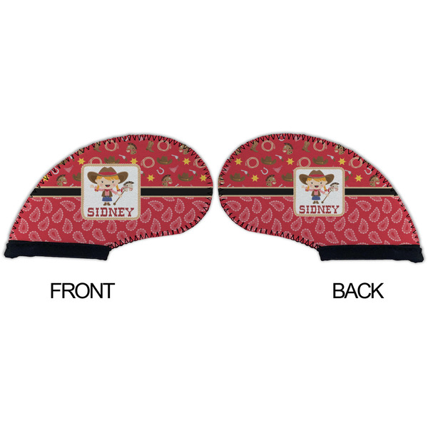 Red Western Golf Club Covers - APPROVAL