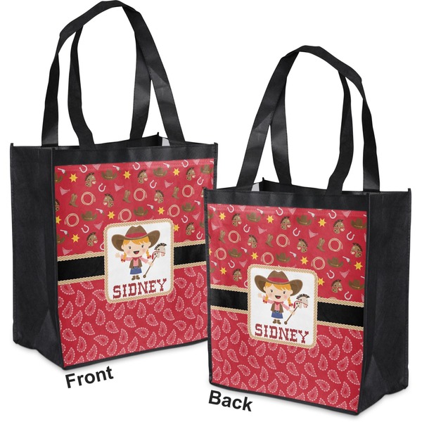 Red Western Grocery Bag - Apvl