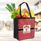 Red Western Grocery Bag - LIFESTYLE