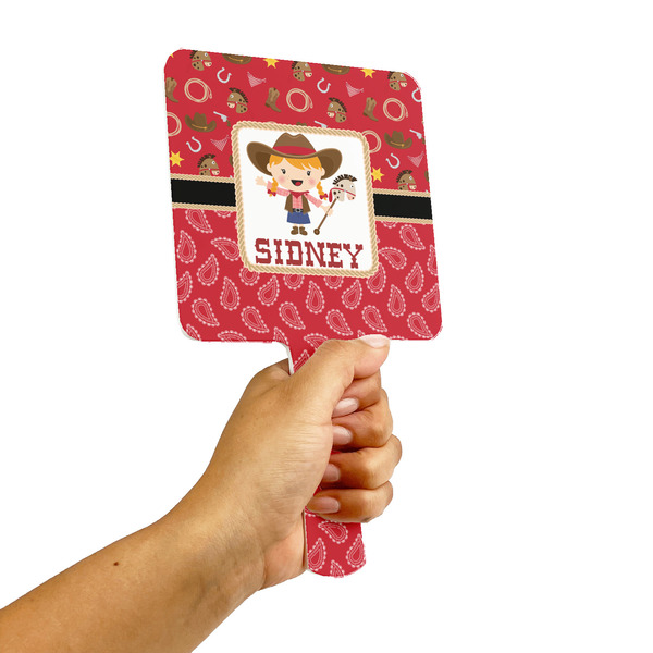 Red Western Hand Mirrors - Alt View