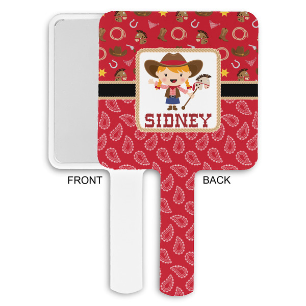 Red Western Hand Mirrors - Approval