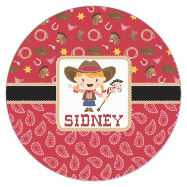 Red Western Icing Circle - XSmall - Single