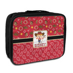 Red Western Insulated Lunch Bag (Personalized)