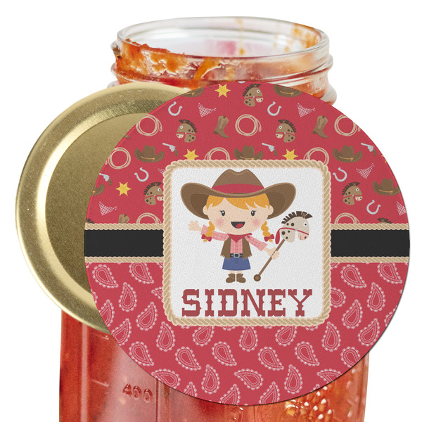 Custom Red Western Jar Opener (Personalized)
