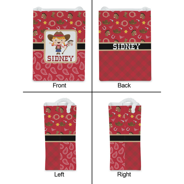 Red Western Jewelry Gift Bag - Matte - Approval