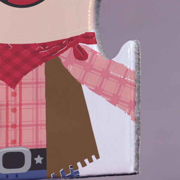 Red Western Jigsaw Puzzle 30 Piece  - Close Up