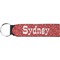 Red Western Keychain Fob (Personalized)
