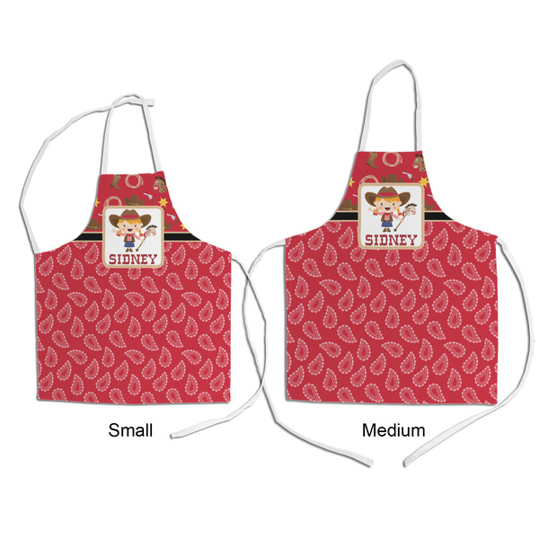 Red Western Kid's Aprons - Comparison