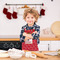 Red Western Kid's Aprons - Small - Lifestyle