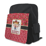 Red Western Preschool Backpack (Personalized)