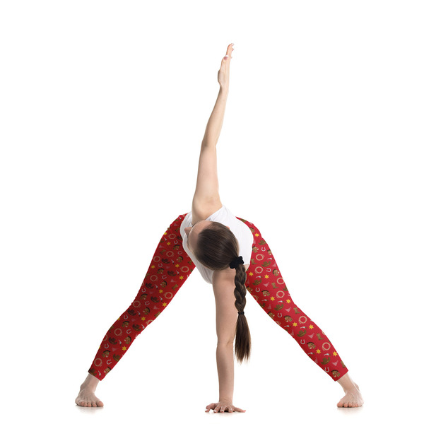 Red Western Ladies Leggings - LIFESTYLE