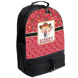 Red Western Backpacks - Black (Personalized)