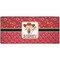 Red Western Large Gaming Mats - FRONT
