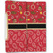 Red Western Linen Placemat - Folded Half (double sided)