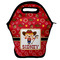 Red Western Lunch Bag - Front