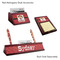 Red Western Mahogany Desk Accessories