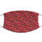 Red Western Cloth Face Mask (T-Shirt Fabric)
