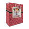 Red Western Medium Gift Bag (Personalized)