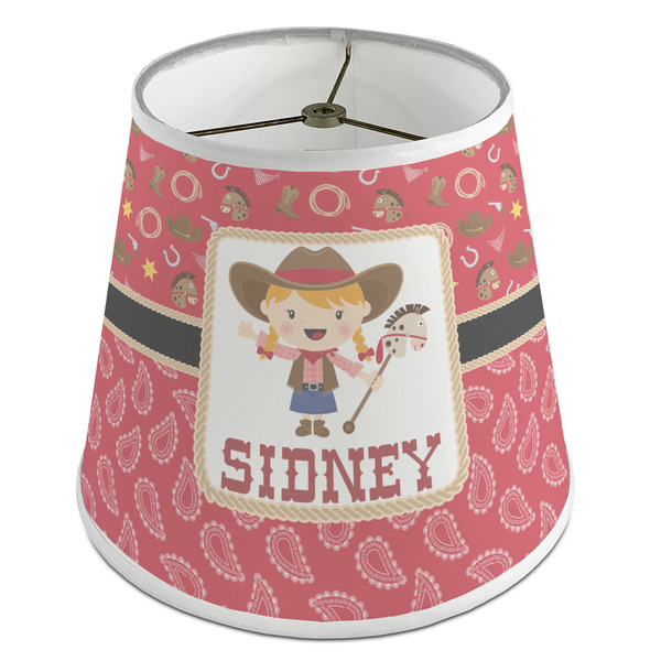 Custom Red Western Empire Lamp Shade (Personalized)
