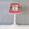 Red Western Poly Film Empire Lampshade - Lifestyle