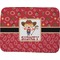 Red Western Memory Foam Bath Mat - 48"x36" (Personalized)