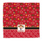 Red Western Microfiber Dish Rag - Front/Approval