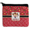 Red Western Neoprene Coin Purse - Front