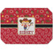 Red Western Octagon Placemat - Single front