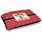 Red Western Dog Bed w/ Name or Text