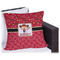 Red Western Outdoor Pillow (Personalized)