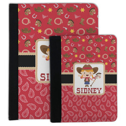 Red Western Padfolio Clipboard (Personalized)