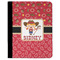 Red Western Padfolio Clipboards - Large - FRONT