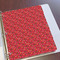 Red Western Page Dividers - Set of 5 - In Context