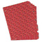Red Western Page Dividers - Set of 5 - Main/Front