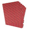 Red Western Page Dividers - Set of 6 - Main/Front