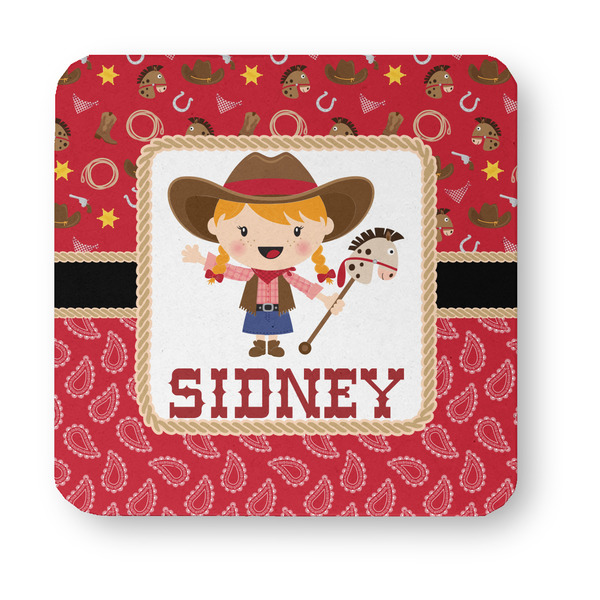 Red Western Paper Coasters - Approval