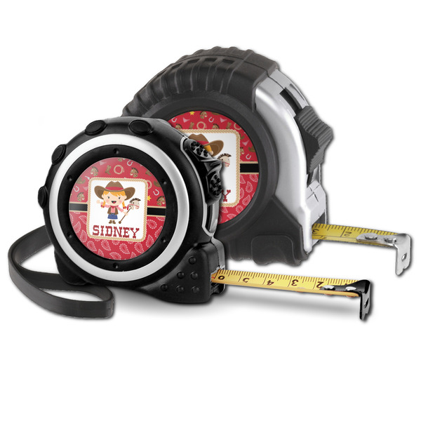 Red Western Parent tape measure