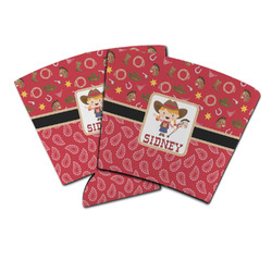 Red Western Party Cup Sleeve (Personalized)