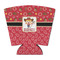 Red Western Party Cup Sleeves - with bottom - FRONT