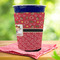 Red Western Party Cup Sleeves - with bottom - Lifestyle