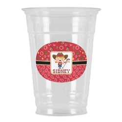 Red Western Party Cups - 16oz (Personalized)