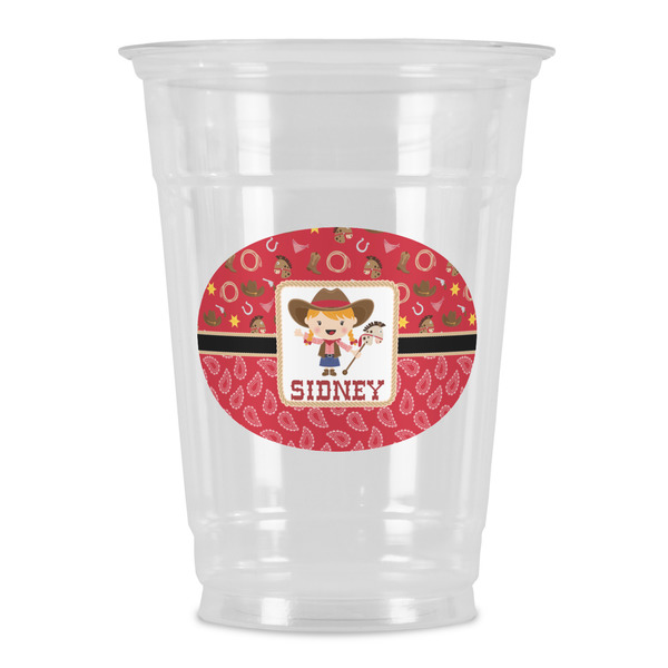 Custom Red Western Party Cups - 16oz (Personalized)