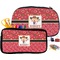Red Western Pencil / School Supplies Bags Small and Medium