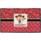Red Western Door Mat - 60"x36" (Personalized)