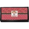 Red Western Personalzied Checkbook Cover
