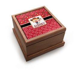 Red Western Pet Urn w/ Name or Text