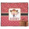 Red Western Outdoor Picnic Blanket (Personalized)