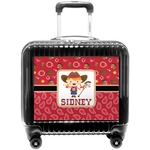 Red Western Pilot / Flight Suitcase (Personalized)